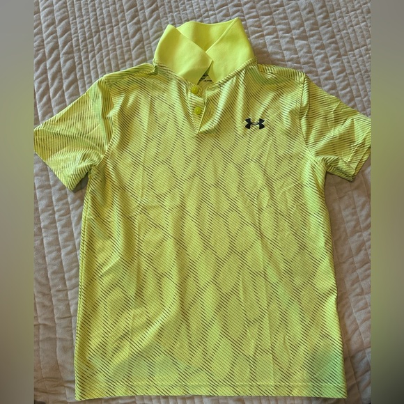 Under Armour Other - Under Armour Yellow Performance Polo Shirt